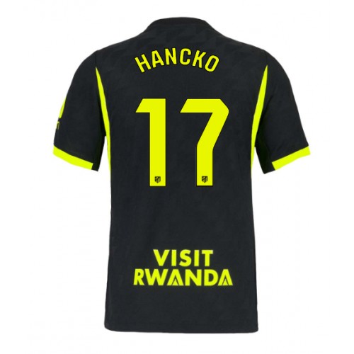Atletico Madrid David Hancko #17 Vieraspaita 2026-27 Lyhythihainen